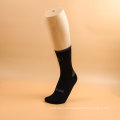 Factory price 15-20mmhg black cycling jogging custom logo compression socks men with good quality